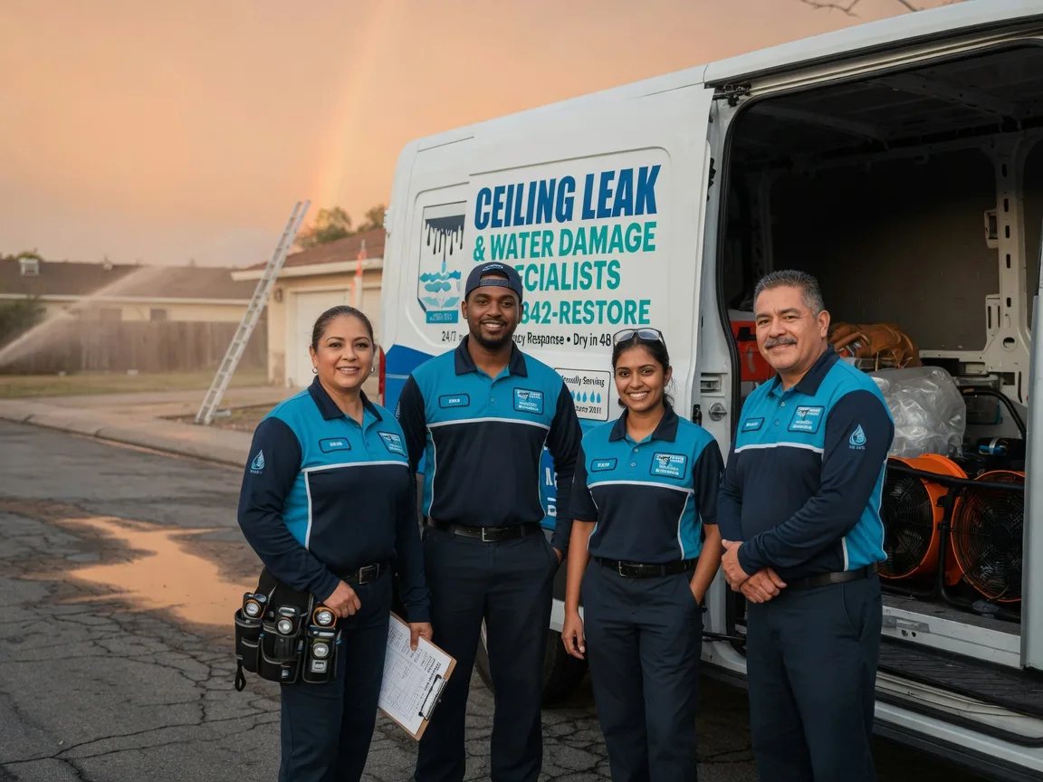 Ceiling Leak Cleanup company in York, PA