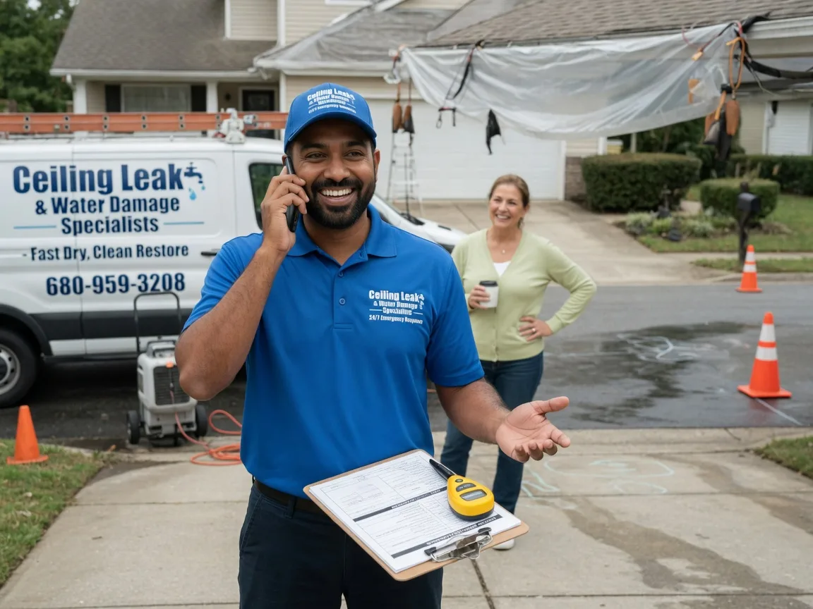 Ceiling Leak Cleanup York, PA FAQs